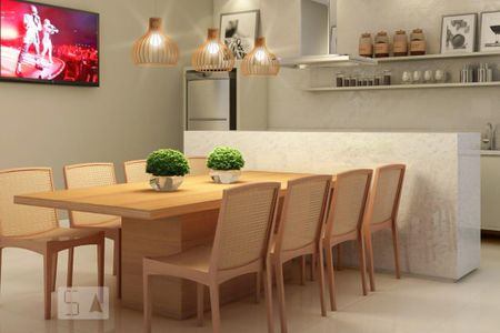 Área comum - espaço de apartamento para alugar com 3 quartos, 67m² em Cabula, Salvador