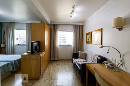 Studio - sala de apartamento para alugar com 1 quarto, 30m² em Pinheiros, São Paulo