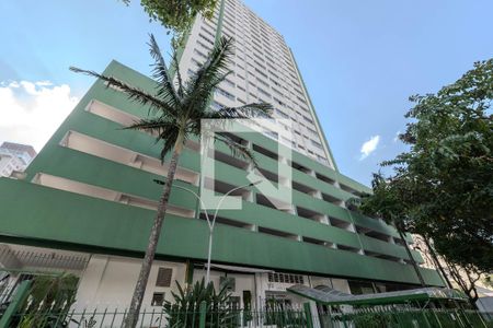 Apartamento para alugar com 30m², 1 quarto e 1 vaga Apartamento para alugar com 30m², 1 quarto e 1 vagaFachada