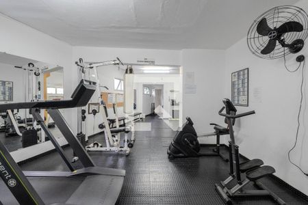Apartamento para alugar com 30m², 1 quarto e 1 vaga Apartamento para alugar com 30m², 1 quarto e 1 vagaÁrea comum - Academia