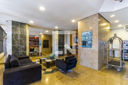 Apartamento para alugar com 49m², 1 quarto e 1 vaga Apartamento para alugar com 49m², 1 quarto e 1 vagaÁrea comum - Hall de entrada