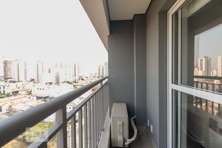 Studio para alugar com 24m², 1 quarto e sem vagaSacada e Área de serviço 