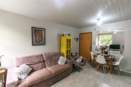 Sala/Cozinha de apartamento à venda com 2 quartos, 51m² em Centro Histórico, Porto Alegre