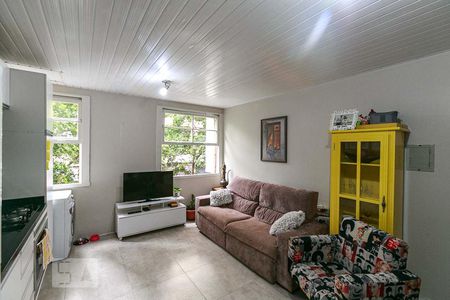 Sala/Cozinha de apartamento à venda com 2 quartos, 51m² em Centro Histórico, Porto Alegre