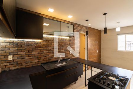 Sala/Cozinha de casa de condomínio para alugar com 2 quartos, 67m² em Lauzane Paulista, São Paulo