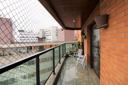 Sacada da sala de apartamento para alugar com 4 quartos, 130m² em Perdizes, São Paulo