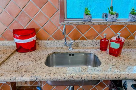 Casa à venda com 610m², 3 quartos e 5 vagasDetalhe Área comum - Churrasqueira