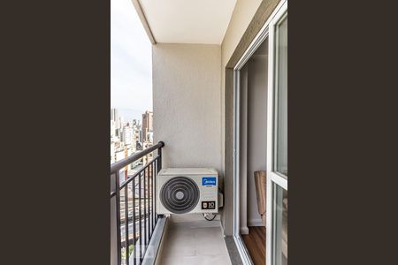 Varanda de apartamento para alugar com 1 quarto, 28m² em República, São Paulo