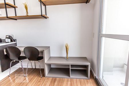 Sala de apartamento para alugar com 1 quarto, 28m² em República, São Paulo