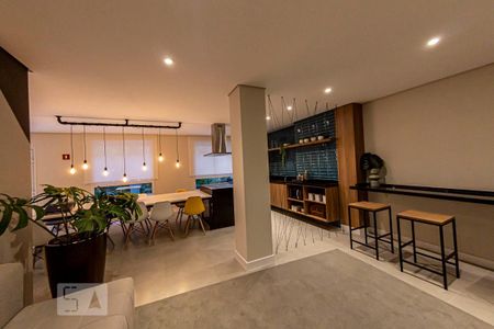 Apartamento para alugar com 28m², 1 quarto e sem vagaSalão de festas