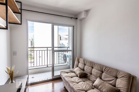 Sala de apartamento para alugar com 1 quarto, 28m² em República, São Paulo