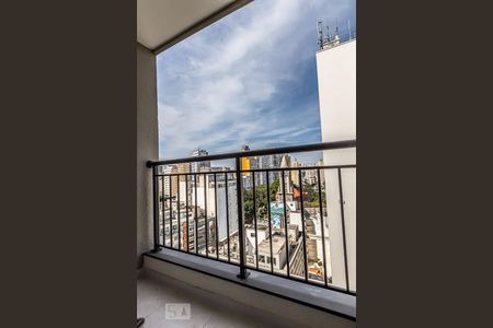 Varanda de apartamento para alugar com 1 quarto, 28m² em República, São Paulo