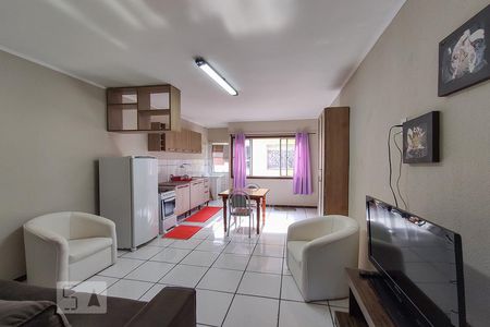 Sala de apartamento para alugar com 1 quarto, 52m² em Igara, Canoas