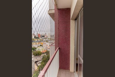 Varanda da Sala de apartamento para alugar com 3 quartos, 75m² em Vila São Pedro, Santo André