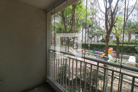 Varanda da Sala de apartamento à venda com 3 quartos, 72m² em Jardim Independência, São Paulo