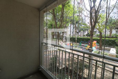 Varanda da Sala de apartamento à venda com 3 quartos, 72m² em Jardim Independência, São Paulo