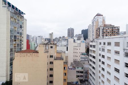 Vista de kitnet/studio à venda com 1 quarto, 28m² em Vila Buarque, São Paulo