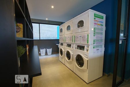 Studio para alugar com 28m², 1 quarto e sem vagaLavanderia