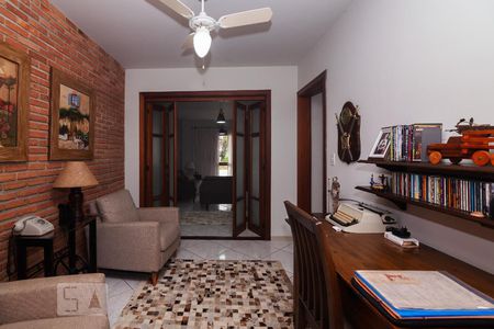 Sala de casa de condomínio à venda com 3 quartos, 183m² em Vila Nova, Porto Alegre