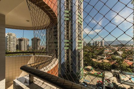 Varanda da Sala de apartamento para alugar com 2 quartos, 75m² em Barra da Tijuca, Rio de Janeiro