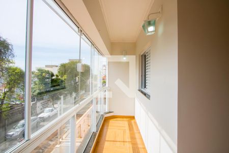 Varanda da Sala de apartamento à venda com 3 quartos, 145m² em Vila Valparaíso, Santo André