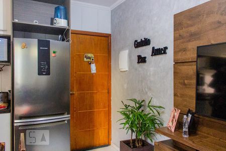 Sala de apartamento à venda com 2 quartos, 44m² em Parque Novo Oratório, Santo André