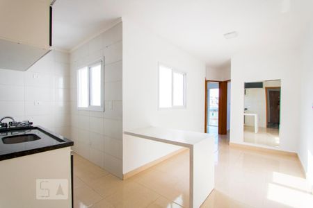 Sala de apartamento para alugar com 2 quartos, 55m² em Parque Erasmo Assunção, Santo André