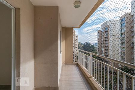 Varanda da Sala de apartamento para alugar com 3 quartos, 80m² em Jardim Tupanci, Barueri