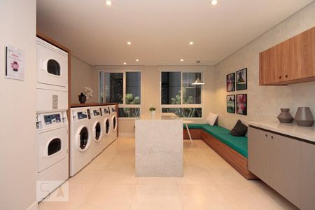 Studio para alugar com 28m², 1 quarto e sem vagaLavanderia