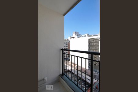 Studio para alugar com 28m², 1 quarto e sem vagaVaranda