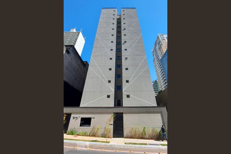 Studio para alugar com 28m², 1 quarto e sem vaga Studio para alugar com 28m², 1 quarto e sem vagaFachada