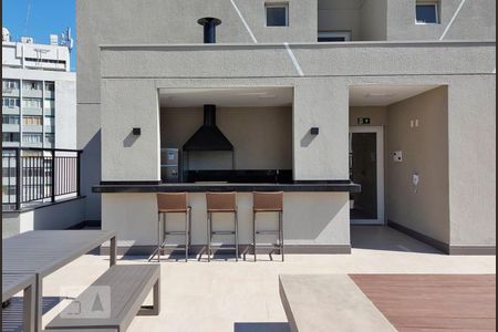 Studio para alugar com 28m², 1 quarto e sem vaga Studio para alugar com 28m², 1 quarto e sem vagaChurrasqueira