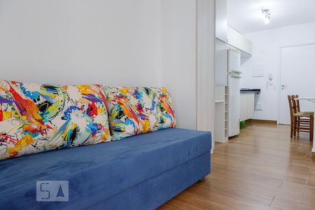 Sala/Quarto de kitnet/studio para alugar com 1 quarto, 27m² em Pinheiros, São Paulo