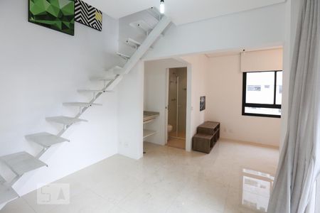 Sala de apartamento à venda com 1 quarto, 65m² em Vila Olímpia, São Paulo