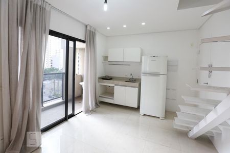 Sala de apartamento à venda com 1 quarto, 65m² em Vila Olímpia, São Paulo