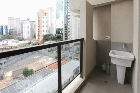 Sacada de apartamento à venda com 1 quarto, 65m² em Vila Olímpia, São Paulo