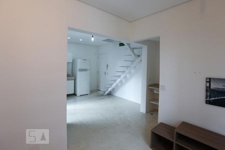 Sala de apartamento à venda com 1 quarto, 65m² em Vila Olímpia, São Paulo