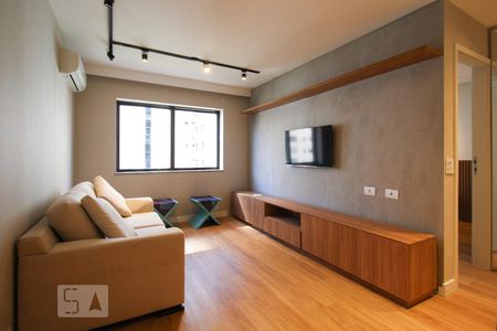 Sala de apartamento para alugar com 1 quarto, 41m² em Itaim Bibi, São Paulo