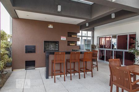 Apartamento à venda com 46m², 1 quarto e 1 vagaChurrasqueira