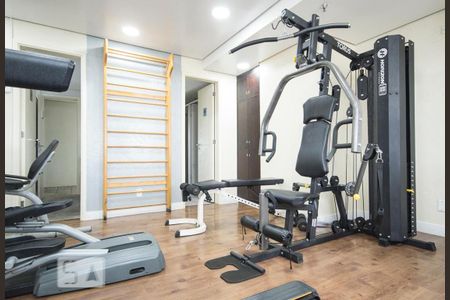 Área comum - Academia de kitnet/studio para alugar com 1 quarto, 36m² em Indianópolis, São Paulo