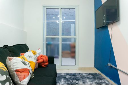 Sala de apartamento à venda com 1 quarto, 48m² em Chora Menino, São Paulo