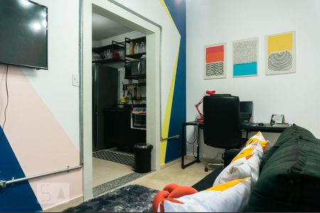 Sala de apartamento à venda com 1 quarto, 48m² em Chora Menino, São Paulo