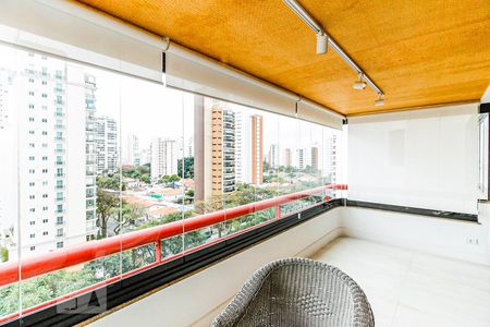 Varanda de apartamento para alugar com 3 quartos, 386m² em Campo Belo, São Paulo
