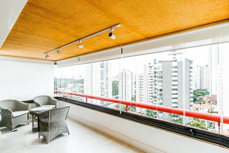 Varanda de apartamento para alugar com 3 quartos, 386m² em Campo Belo, São Paulo