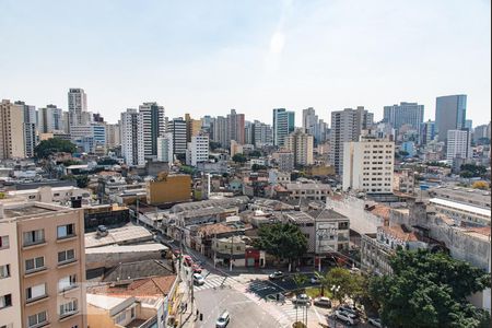Vista da sala de apartamento para alugar com 1 quarto, 27m² em Cambuci, São Paulo