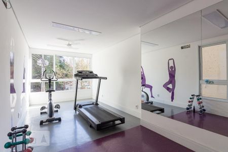 Apartamento para alugar com 43m², 1 quarto e 1 vaga Apartamento para alugar com 43m², 1 quarto e 1 vagaÁrea comum - Academia