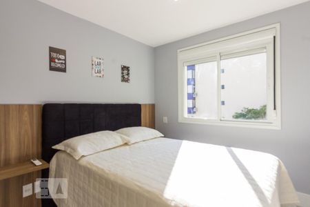 Quarto Suíte de apartamento à venda com 1 quarto, 43m² em Petrópolis, Porto Alegre