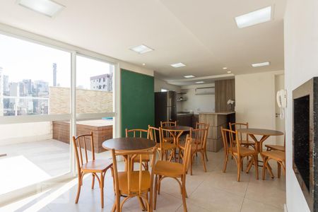 Apartamento para alugar com 43m², 1 quarto e 1 vaga Apartamento para alugar com 43m², 1 quarto e 1 vagaÁrea comum - Salão de festas
