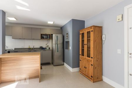 Sala de apartamento à venda com 1 quarto, 43m² em Petrópolis, Porto Alegre