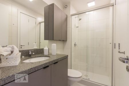 Apartamento para alugar com 43m², 1 quarto e 1 vaga Apartamento para alugar com 43m², 1 quarto e 1 vagaBanheiro Social